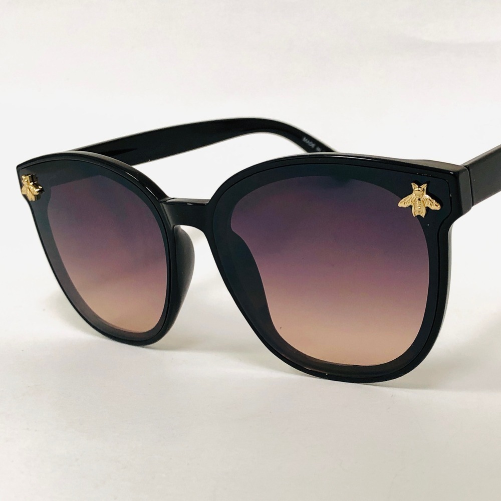 Sunglasses Women Gradient Lens Oversized Street Wear UV400 Protection Gafas New